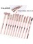 Çanta ile 12 Adet Cilt Maange Pro Göz Makyaj Fırçaları Kozmetik Çantalı Set Rose Gold Makyaj Fırçası Göz Farı Karıştırma Makyaj Fırçası Maquiagem (Yurt Dışından) 4