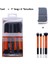 1 Takım Çantalı Sıcak Satış Makyaj Fırça Seti Brochas De Maquillaje Pinceaux De Maquillage Makyaj Fırçaları Pudra Fondöten Fırçası Makyaj Fırça Seti (Yurt Dışından) 1