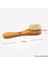 Pembe Tarzı Sdotter 1 Adet Doğal Yüz Fırça Kılları Peeling Yüz Fırçaları Ahşap Kadın Erkek Cilt Bakımı Kuru Vücut Fırçası Masaj Scrubber Çok (Yurt Dışından) 1