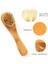 Pembe Tarzı Sdotter 1 Adet Doğal Yüz Fırça Kılları Peeling Yüz Fırçaları Ahşap Kadın Erkek Cilt Bakımı Kuru Vücut Fırçası Masaj Scrubber Çok (Yurt Dışından) 2