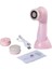 Pembe Tarzı 3 In 1 Elektrikli Yüz Temizleme Fırçası Silikon Döner Yüz Fırçası Derin Temizlik Cilt Peeling Su Geçirmez Yüz Masajı (Yurt Dışından) 3