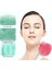 No.4 Stili Çift Kafa Yüz Temizleme Fırçası Silikon Yüz Masaj Fırçası Peeling Yüz Temizleyici Cilt Bakımı Aracı Masaj (Yurt Dışından) 4