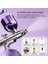 Mor Tarzı Taşınabilir Airbrush El Airbrush Çivi Yüz Oksijen Nano Püskürtme Tabancası Manikür Dövme Sanatı Makyaj Boya Zanaat Kek (Yurt Dışından) 5