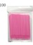 100 Adet Pembe Pcsbag Tek Kullanımlık Kirpik ve Maskara Fırçası(Yurt Dışından) 1