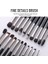 NO.855 Beden Beılı 1 Adet Siyah Profesyonel Sentetik Makyaj Fırçaları Fosforlu Karıştırıcı Karıştırma Allık Kaş Eyeliner Makyaj Fırçaları (Yurt Dışından) 4