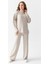 Oversize Fitilli Alt Üst Triko Takım 6308 1