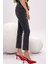 Yüksek Bel Skinny Jean, Esnek, Solmayan Pantolon, Dar Paça Pantolon 4