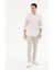 Erkek Bej Regular Fit Uzun Kollu Gömlek 50284207-VR011 4
