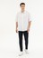 Erkek Lacivert Slim Fit Çizgili Kanvas Pantolon 50284218-VR033 1