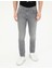 Pierre Cardin Erkek Gri Slim Fit Jean Pantolon 50285130-Vr024 2