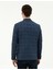 Erkek Lacivert Slim Fit Yün Karışımlı Ceket 50284942-VR033 5
