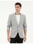 Erkek Gri Ex. Slim Fit Yün Karışımlı Ceket 50284931-VR024 1