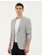 Erkek Gri Ex. Slim Fit Yün Karışımlı Ceket 50284931-VR024 3
