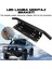 Her Araca Uyumlu Plaka Altlığı ve Koruma Demiri Sis Ayağı Suv 4x4 Off Road LED Montaj Braketi Plakalık LED Bağlantı Ayağı Krom 5