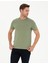 Pierre Cardin Erkek Haki Slim Fit Basic Tshirt 50289335-Vr027 1