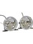 Sis Lambası Yuvarlak 6 cm 12V Beyaz 2ADET 1