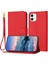 Iphone 12 Mini Litch Desen Flip Folio Pu Deri Kart Için Telefon Kılıfı (Yurt Dışından) 1