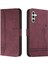 Samsung Galaxy S24 Flip Folio Cüzdan Için Telefon Kılıfı El Kayışı Kart Yuvaları (Yurt Dışından) 1