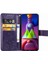 Samsung Galaxy M51 Dört Yapraklı Yonca Deri Kılıf Için Kılıf Kısa Kayış Flip (Yurt Dışından) 3