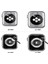 Apple Watch 42 mm Şeffaf Silikon Saat Koruma Kılıfı 5