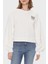 Pamuklu Regular Fit Bisiklet Yaka Sweat Bayan Sweat 102827A1R8Z15 1