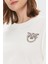Pamuklu Regular Fit Bisiklet Yaka Sweat Bayan Sweat 102827A1R8Z15 4