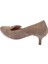 Vizon Hakiki Süet Deri Kadın Stiletto - K24I1AY67467-A02 2