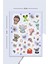 Sevimli Figürler Çoklu Sticker Seti Planner Ajanda Bullet Journal Için Uygun Set 1