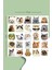 75 Adet Kedi Sticker -3 Sayfa Sticker Set Planner Ajanda Bullet Journal Için Uygun Set 2