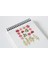 Flower Sticker Seti Planner Ajanda Bullet Journal Için Uygun Set 2