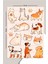 Animal Sticker Seti Planner Ajanda Bullet Journal Için Uygun Set 1
