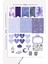 Sticker Seti Planner Ajanda Bullet Journal Için Uygun Set 1