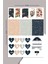 Desenli Planlayıcı Sticker Seti Planner Ajanda Bullet Journal Için Uygun Set 1