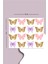 Butterfly Sticker Seti Planner Ajanda Bullet Journal Için Uygun Set 1