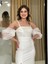 Balon Kollu Ip Askılı Krep Yeni Sezon Abiye Elbise EN5139 5139 2