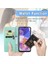 Samsung A23 Flip Kapak Darbeye Zarif Desen Deri Kılıf (Yurt Dışından) 4