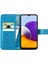 Samsung Galaxy A22 5g Için Kılıf Zarif Iş Dört Yapraklı Yonca Deri (Yurt Dışından) 4