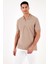 Pamuklu Regular Fit Fermuarlı Polo Yaka T Shirt Erkek Polo T Shirt 5902434 4