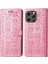 Iphone 14 Için Kılıf Promax Karikatür Hayvanlar Kısa Kayış Kapak Çevirin Deri (Yurt Dışından) 1