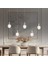 Enola 5 Li Sıralı 57 Watt Ledli Modern Tasarım Oturma Odası Salon Avize 1