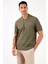 Pamuklu Regular Fit Fermuarlı Polo Yaka T Shirt Erkek Polo T Shirt 5902434 2