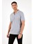 Pamuklu Regular Fit Fermuarlı Polo Yaka T Shirt Erkek Polo T Shirt 5902738 4
