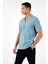 Pamuklu Regular Fit Fermuarlı Polo Yaka T Shirt Erkek Polo T Shirt 5902434 4
