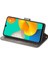 Samsung Galaxy M32 Flip Kapak Kılıf Için Kılıf Kısa Kayış Zarif (Yurt Dışından) 5