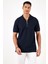 Pamuklu Regular Fit Fermuarlı Polo Yaka T Shirt Erkek Polo T Shirt 5902434 5