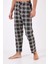 Ekoseli Pamuklu Regular Fit Kısa Kollu Pijama Takımı Erkek Pijama Takımı 6572002 3