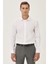 AC&Co / Altınyıldız Classics Erkek Beyaz Ütülemesi Kolay Slim Fit Dar Kesim Klasik Yaka Pamuklu Gömlek 5