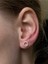 Oval Model Çelik Tragus Kıkırdak Helix Piercing 2