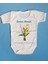 Patobaby Pamuklu Bebek Zıbını Canım Annem Yazılı Mavi Yazı Rengi 1