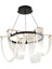 Rosalina 6 Lı Yuvarlak 44 Watt Ledli Modern Tasarım Oturma Odası Salon Avize 2
